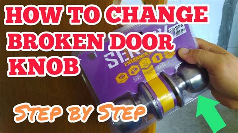 sirang door knob in english|How to repair Door knob .